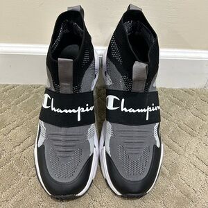 Champion men high top Rally pro gray camo sneakers size 11